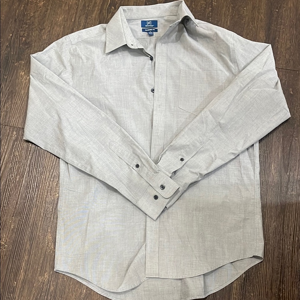 J. Crew Men's Gray Shirt